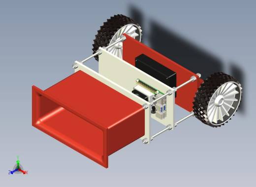 Robofest 4.0自平衡机器人主视缩略图
