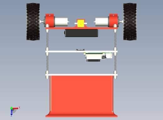 Robofest 4.0自平衡机器人俯视缩略图