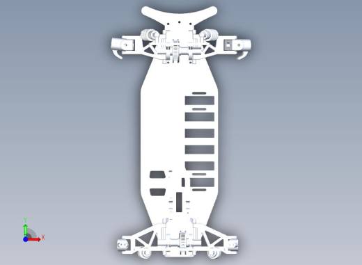 xray-t2009 RC遥控车底盘前视缩略图