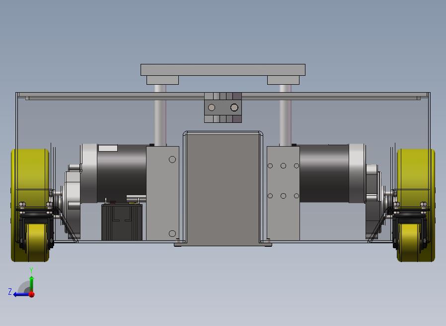 AGV升降小车 sw+cad