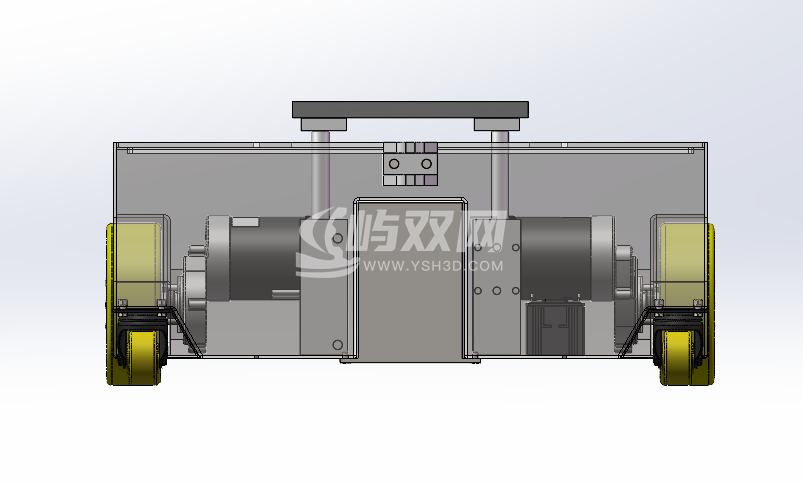 AGV升降小车 sw+cad