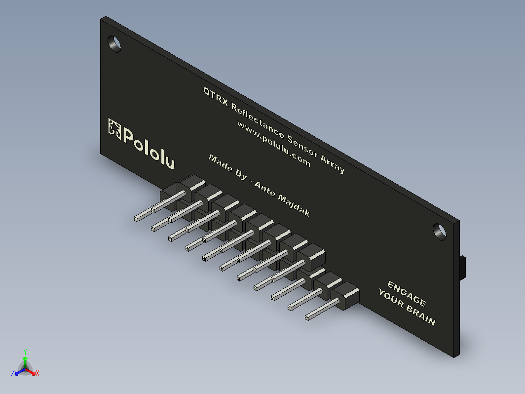 QTRX 15 传感器传感器阵列