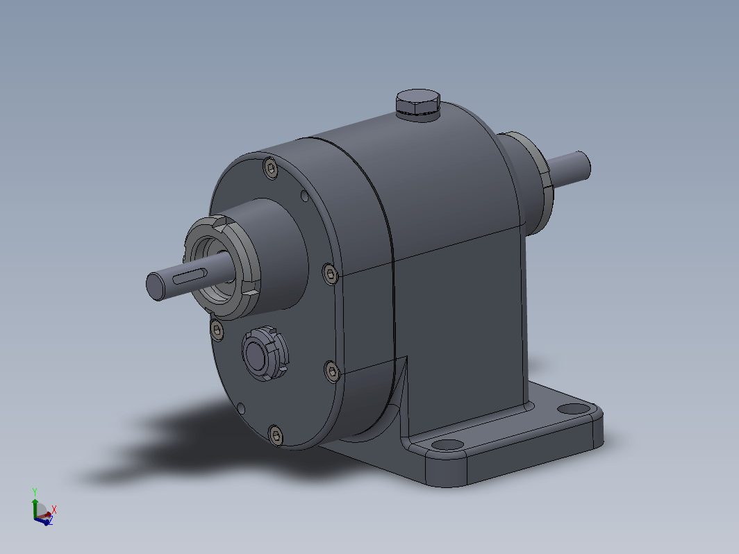 gearbox垂直直齿轮箱