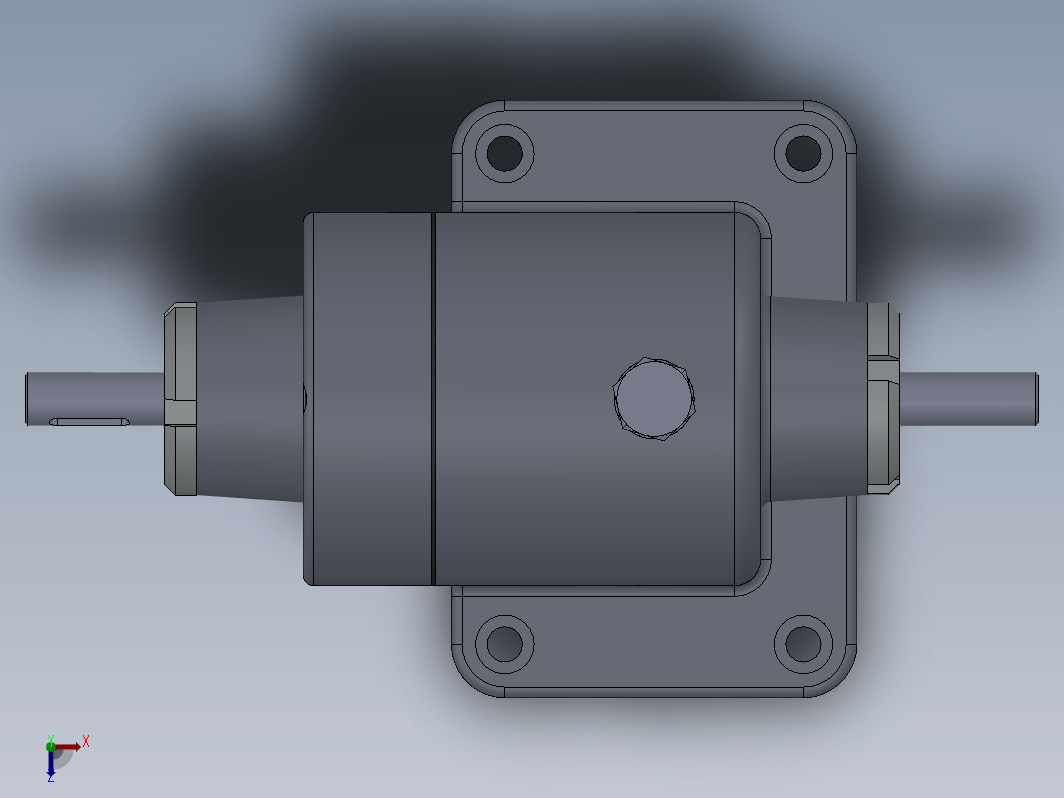 gearbox垂直直齿轮箱