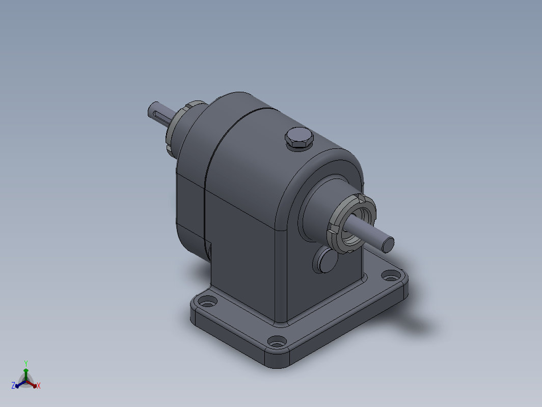 gearbox垂直直齿轮箱