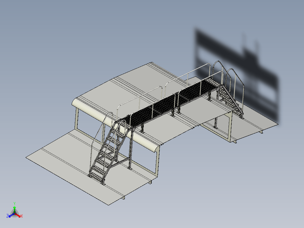 STAIRS工厂互通钢结构阶梯