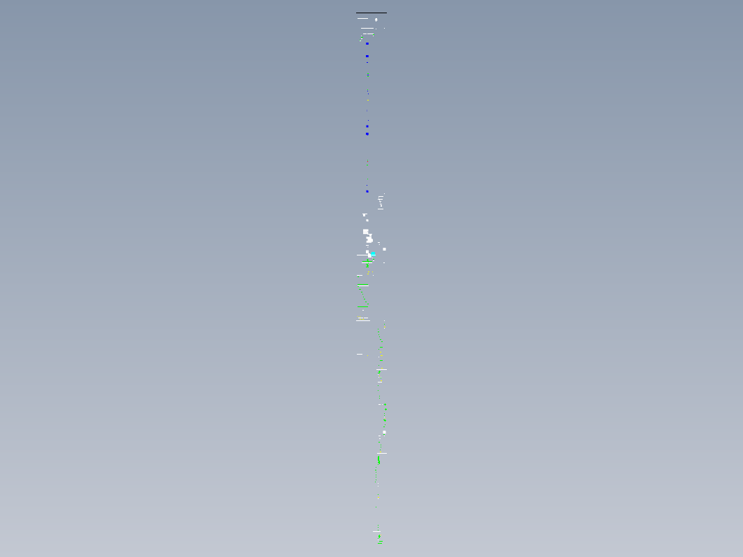 Φ8m刮泥机CAD全套图纸 CAD图纸