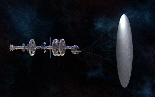 科幻宇宙时空飞船缩略图