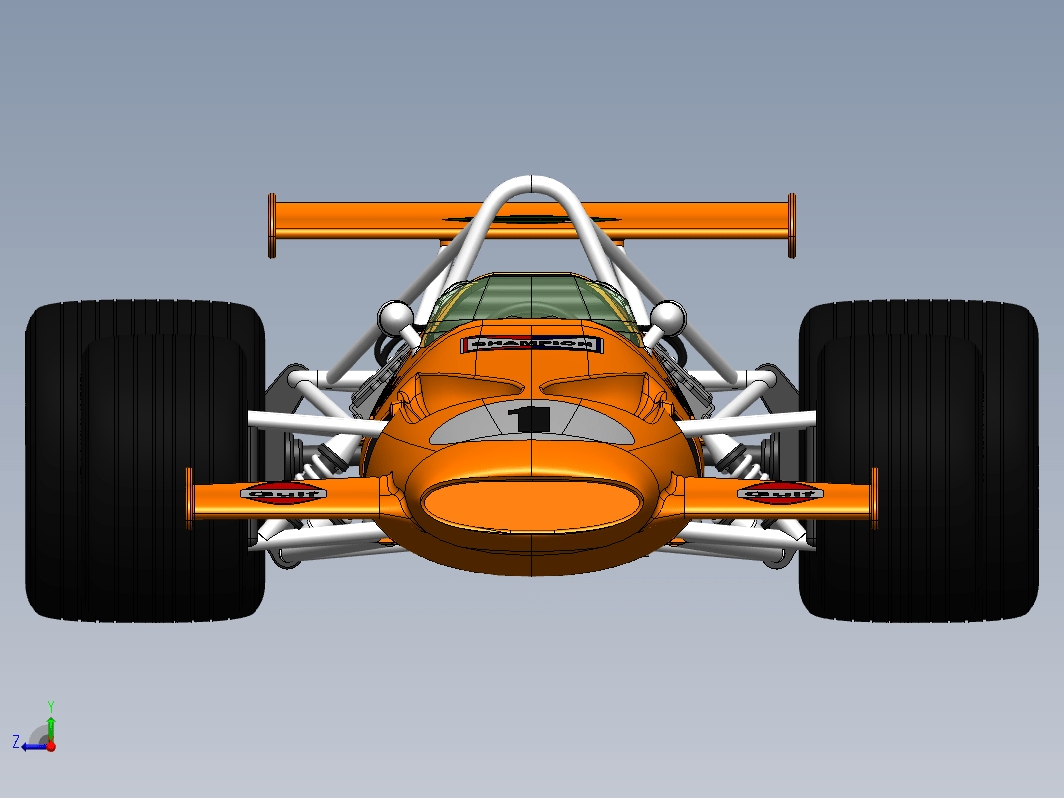 McLaren M7A方程式赛车