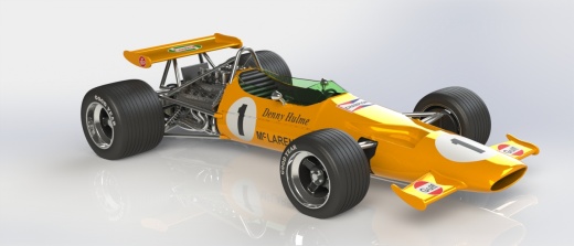 McLaren M7A方程式赛车缩略图
