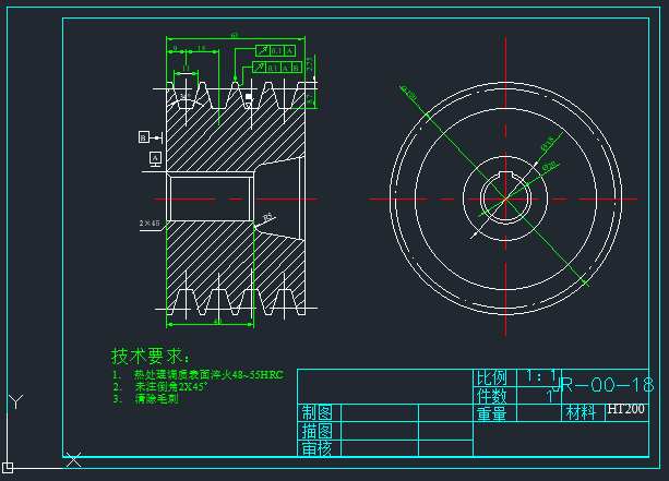 超市专用绞肉机二维模型设计（CAD+说明书）