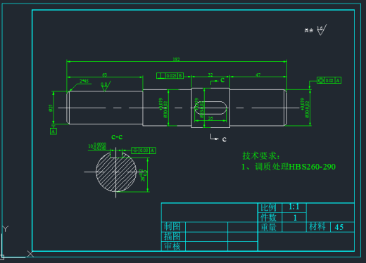 超市专用绞肉机二维模型设计（CAD+说明书）缩略图