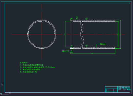 超市专用绞肉机二维模型设计（CAD+说明书）缩略图