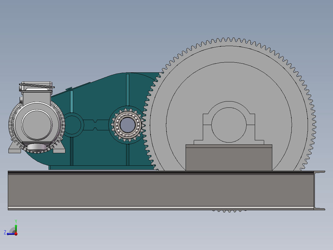 卷扬机3D模型