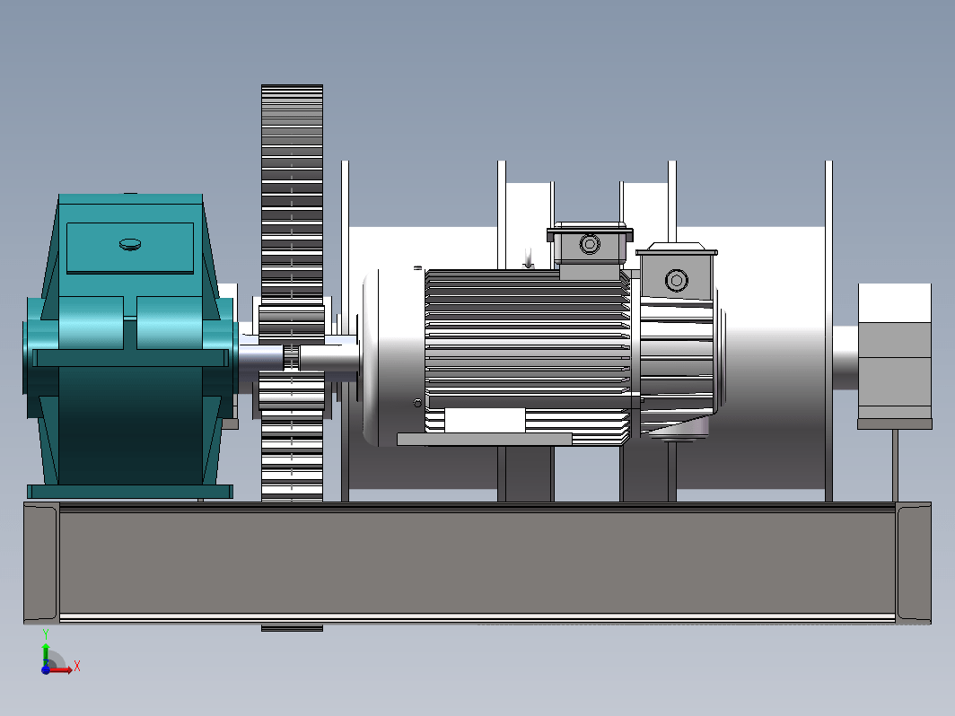 卷扬机3D模型