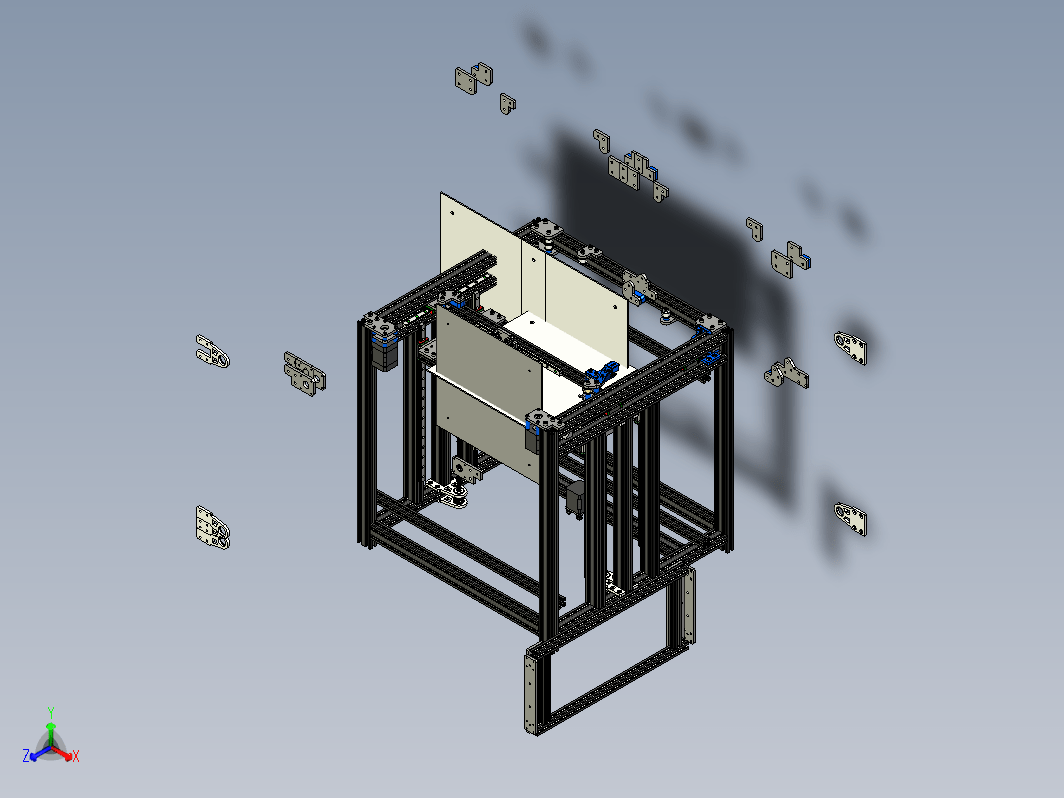 KTP xy 3D打印机框架