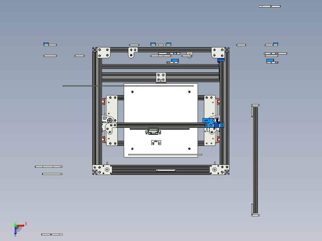 KTP xy 3D打印机框架