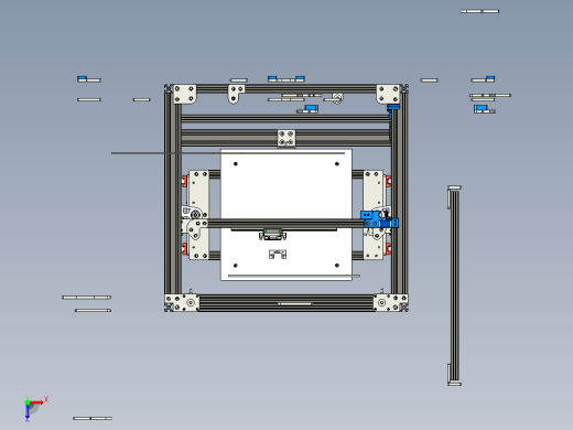 KTP xy 3D打印机框架缩略图