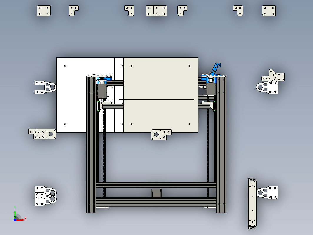 KTP xy 3D打印机框架