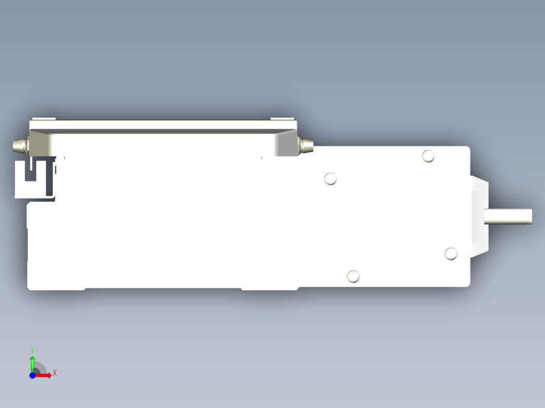 轨道内嵌式螺杆滑台KGH12-450-BR-400W-C4