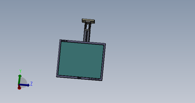 F0311-电脑显示器支架模型