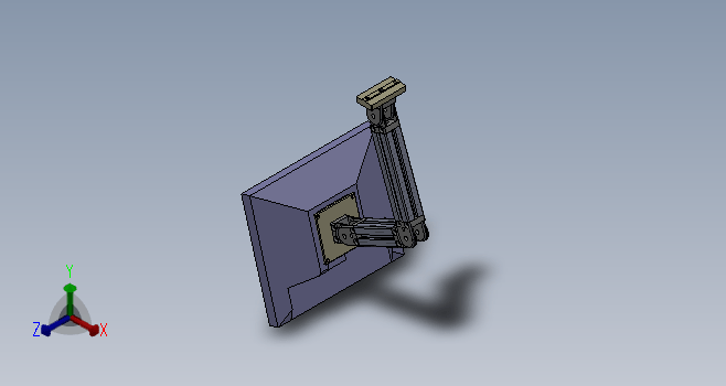 F0311-电脑显示器支架模型
