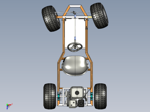 Big Wheel Go Kart 卡丁车结构缩略图