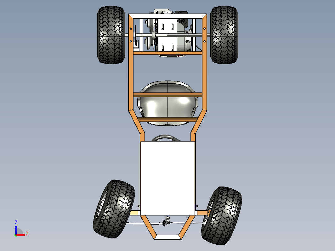 Big Wheel Go Kart 卡丁车结构