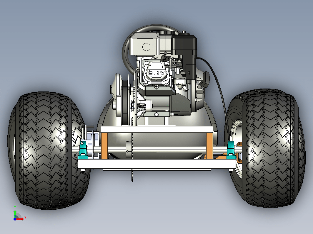 Big Wheel Go Kart 卡丁车结构