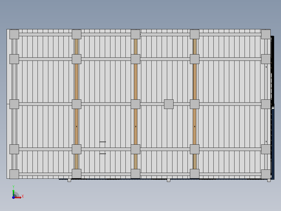 Wood House简易小木屋模型