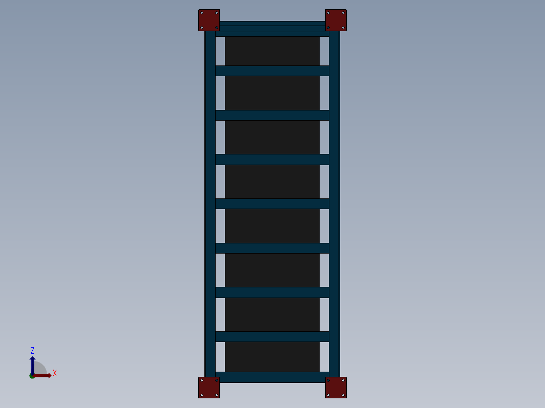 720x600x260轻型货架