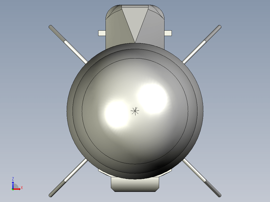 AGM-114地狱火导弹模型