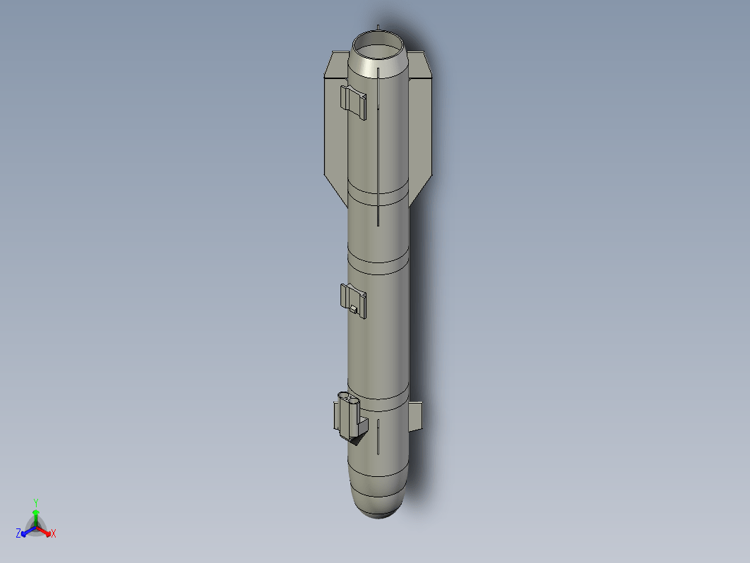 AGM-114地狱火导弹模型