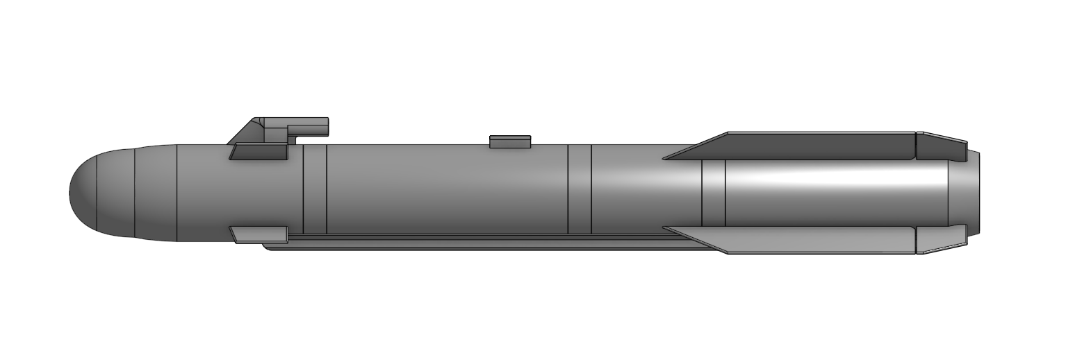 AGM-114地狱火导弹模型