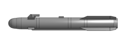 AGM-114地狱火导弹模型缩略图