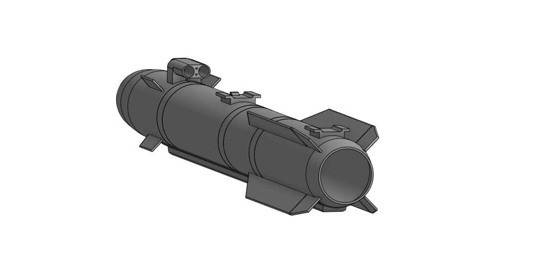 AGM-114地狱火导弹模型