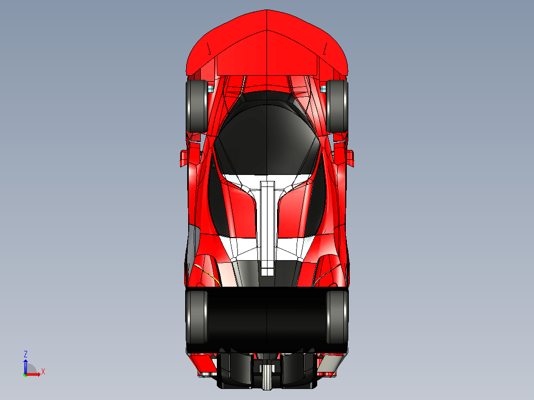 LaFerrari Sports Car跑车外壳