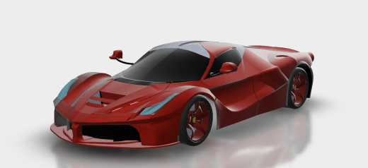 LaFerrari Sports Car跑车外壳缩略图