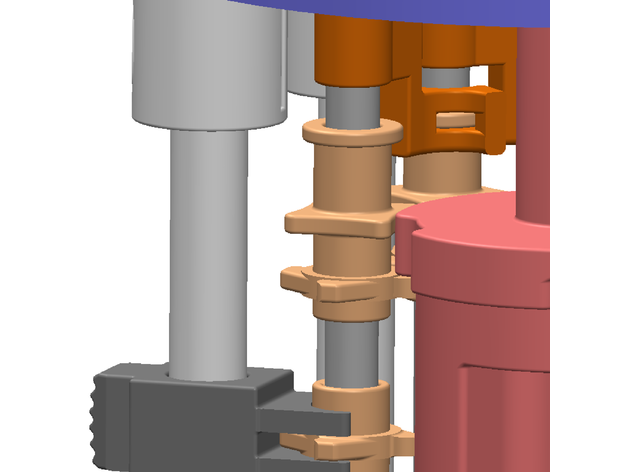 二进制机械计算器 Curta-Inspired