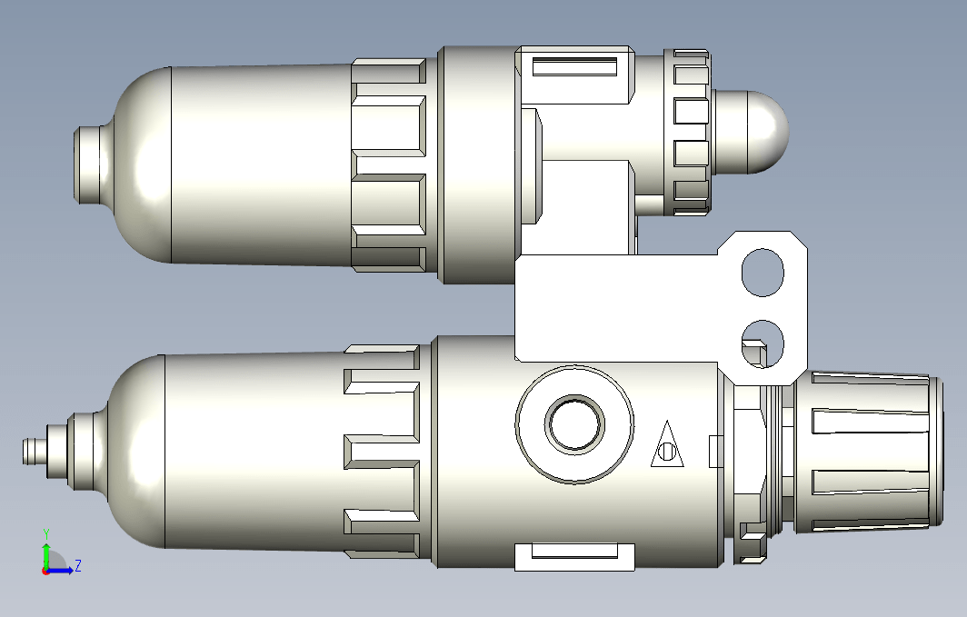 气源处理元件三点式组合3D-AFC-150-A系列