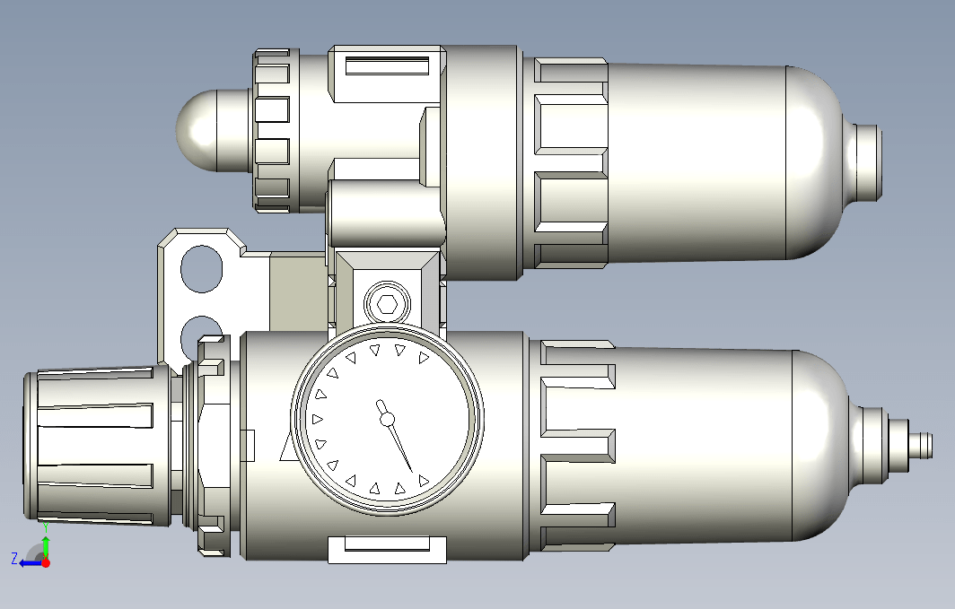 气源处理元件三点式组合3D-AFC-150-A系列