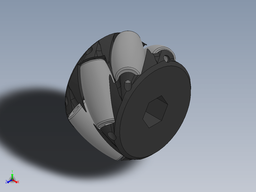 麦克纳姆轮 adjustable mecanum wheel