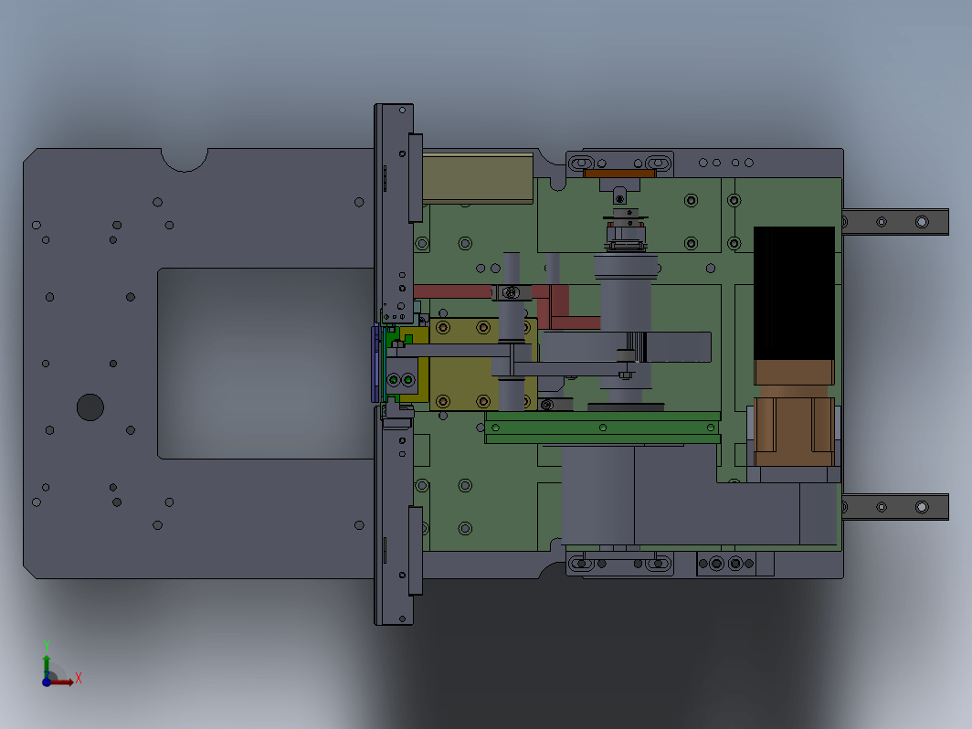 T130 凸轮插装机工装 带动画