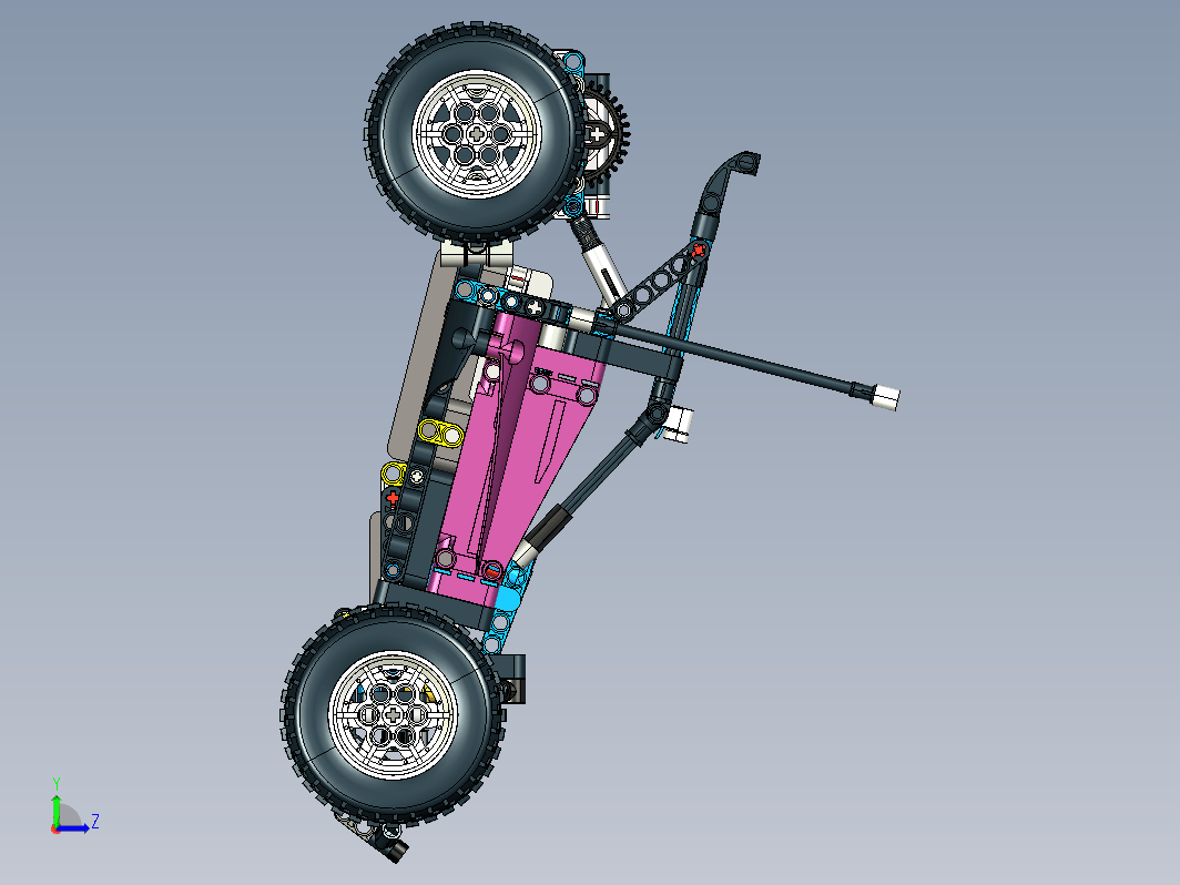 Buggy 42124 遥控越野车积木拼装模型