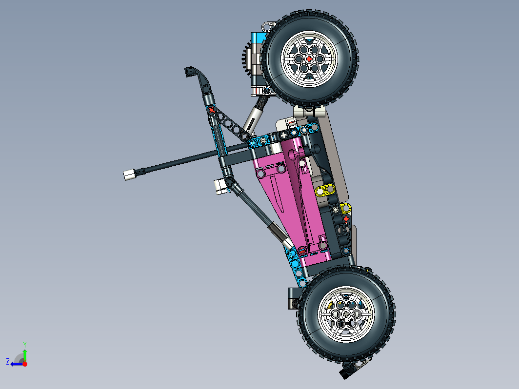 Buggy 42124 遥控越野车积木拼装模型