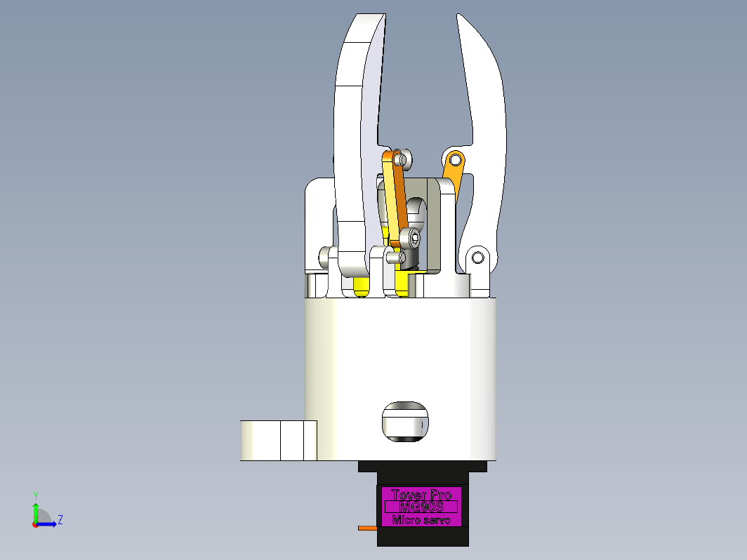 Compact 3-jaw gripper紧凑型三爪夹持器