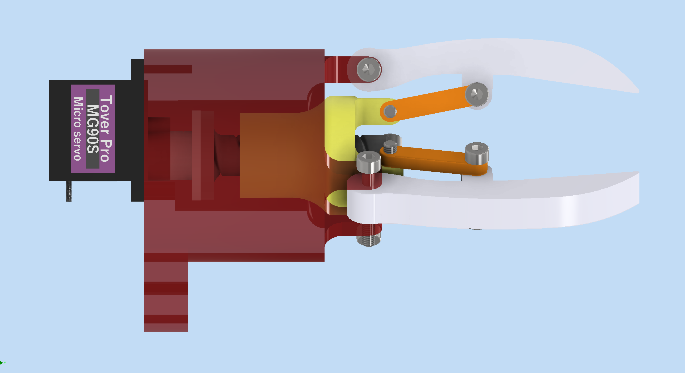 Compact 3-jaw gripper紧凑型三爪夹持器