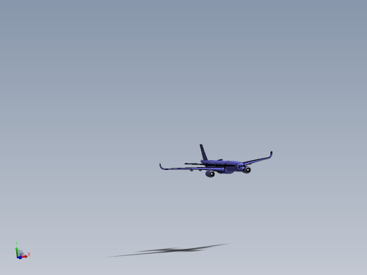 A350-2000飞机简易模型缩略图