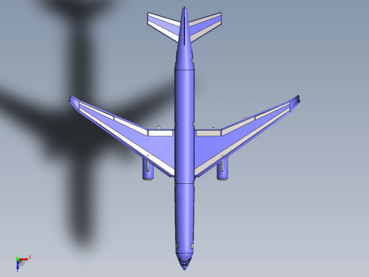 A350-2000飞机简易模型缩略图