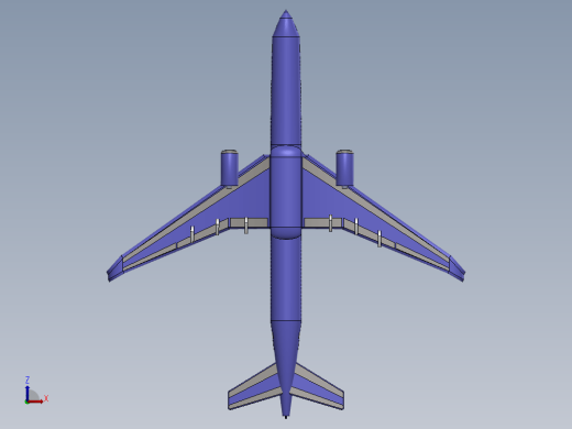 A350-2000飞机简易模型缩略图